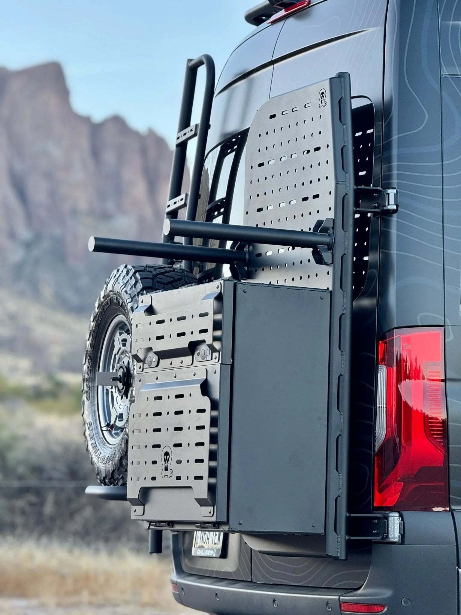 B2 Pro: Sprinter Rear Door Cargo Carrier & Bike Rack - Image 7